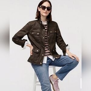 J. CREW Women's Brown Utility Jacket